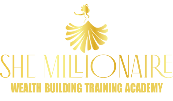 She Millionaire wealth building training academy logo